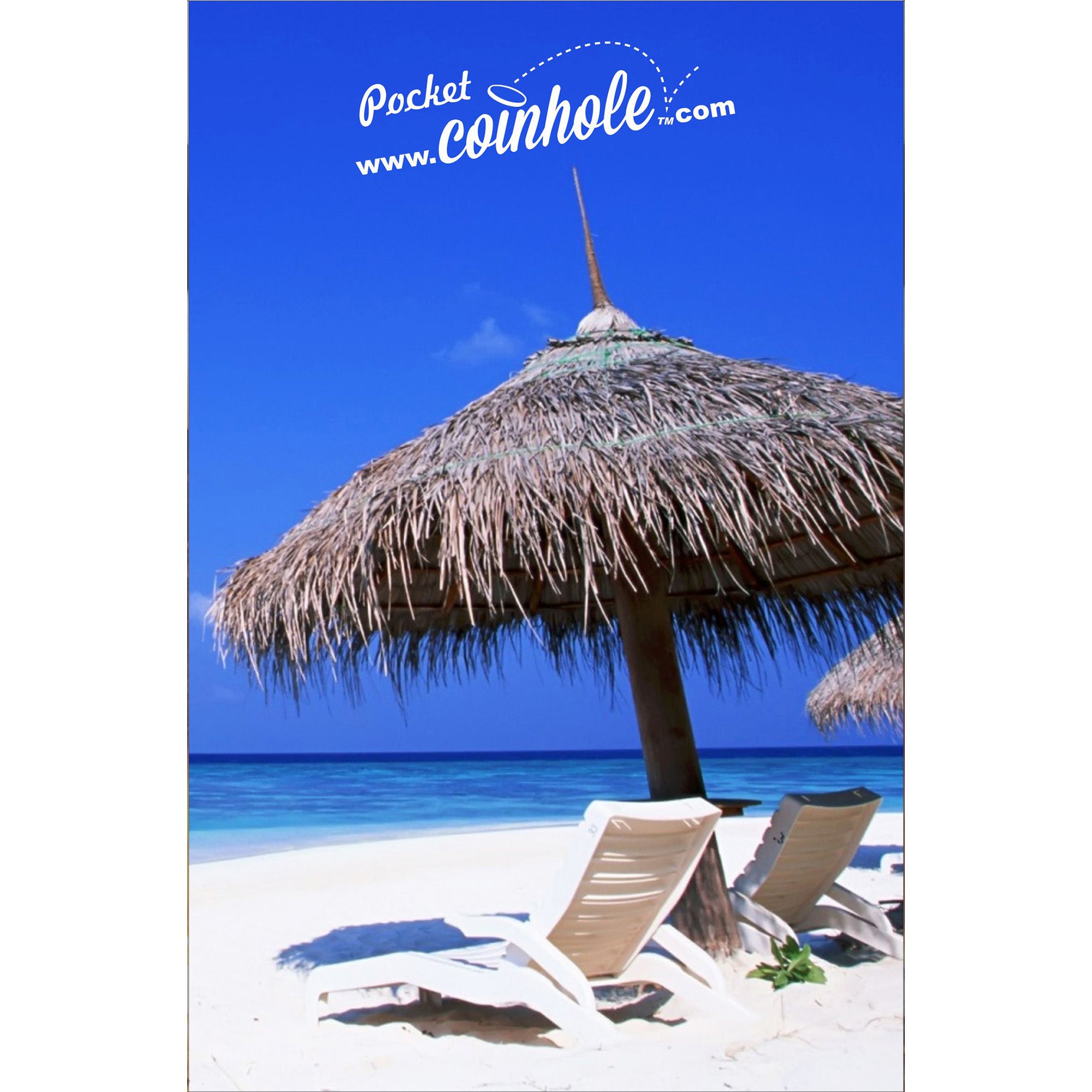 Beach Scene Coinhole®