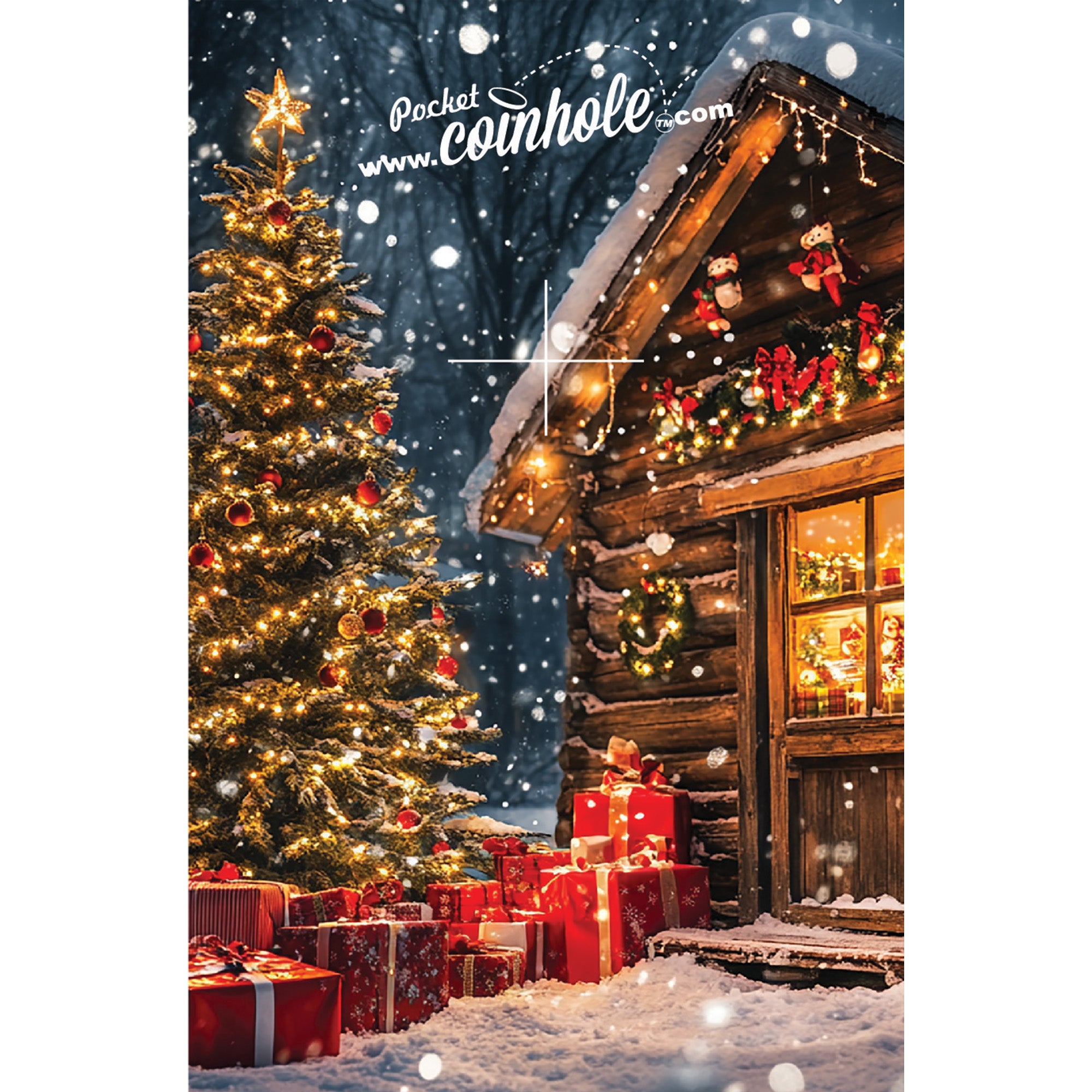 Christmas Cottage Coinhole®