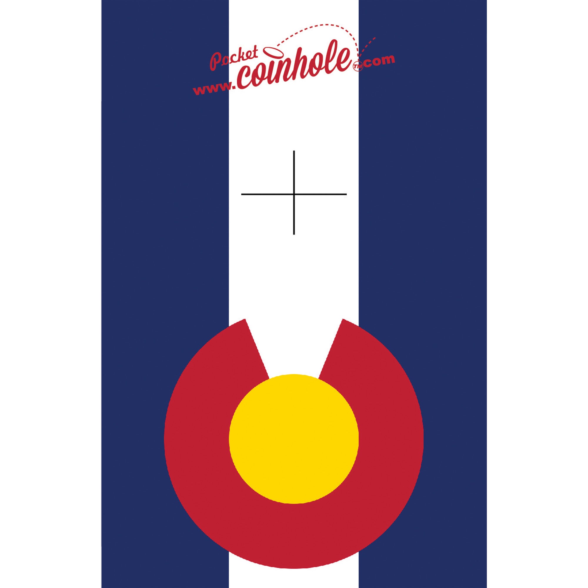 Colorado State Flag Coinhole®