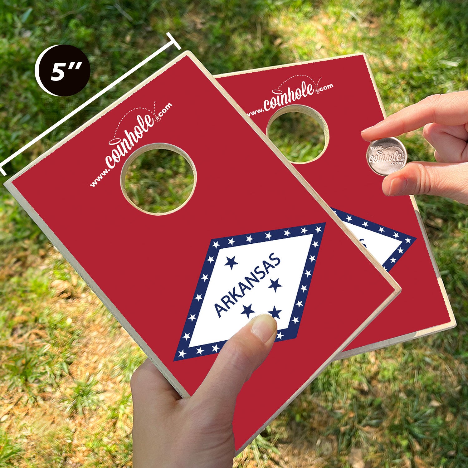 Arkansas State Flag Coinhole®