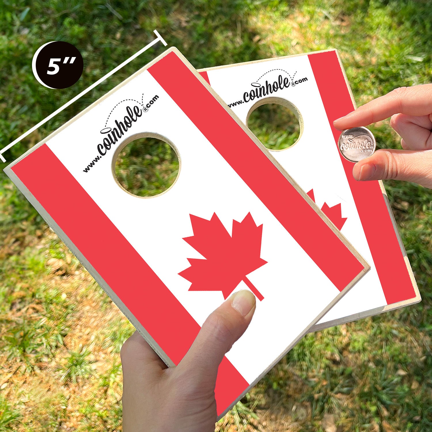 Canada Flag Coinhole®