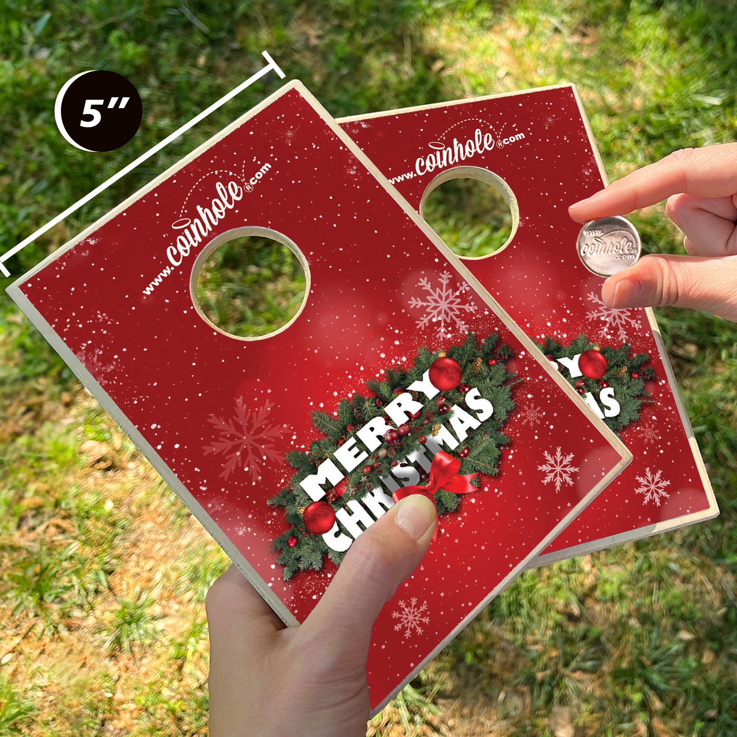 Merry Christmas Coinhole®