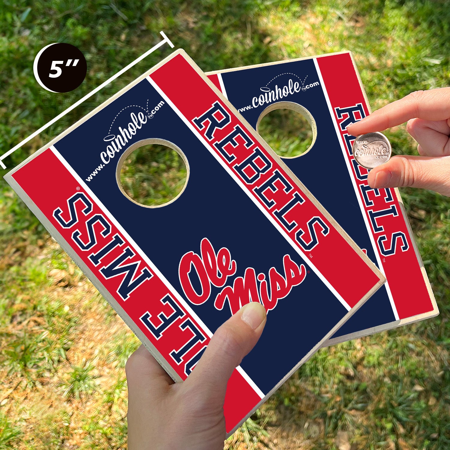 University of Mississippi Ole Miss Coinhole®