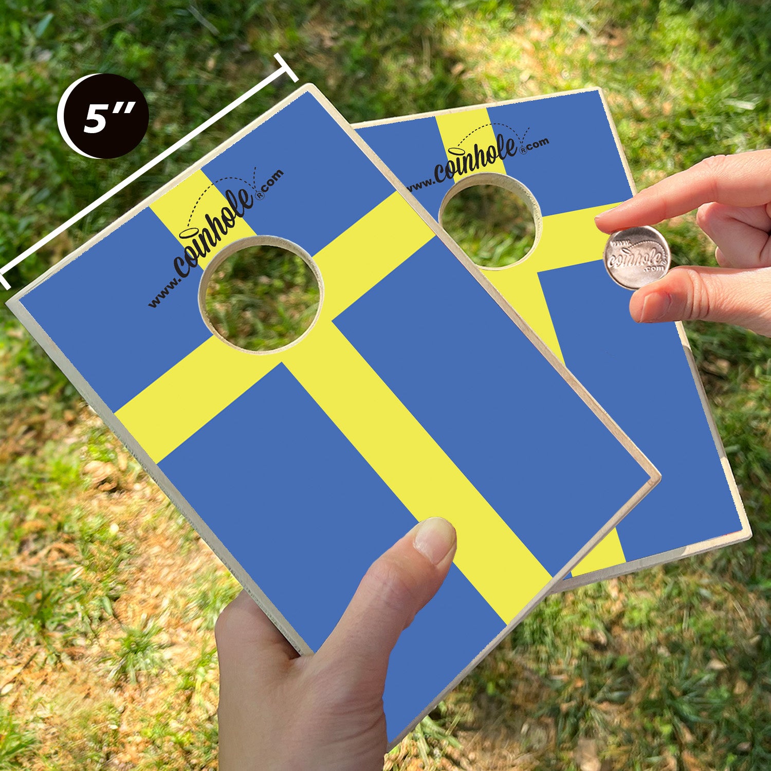 Sweden Flag Coinhole®