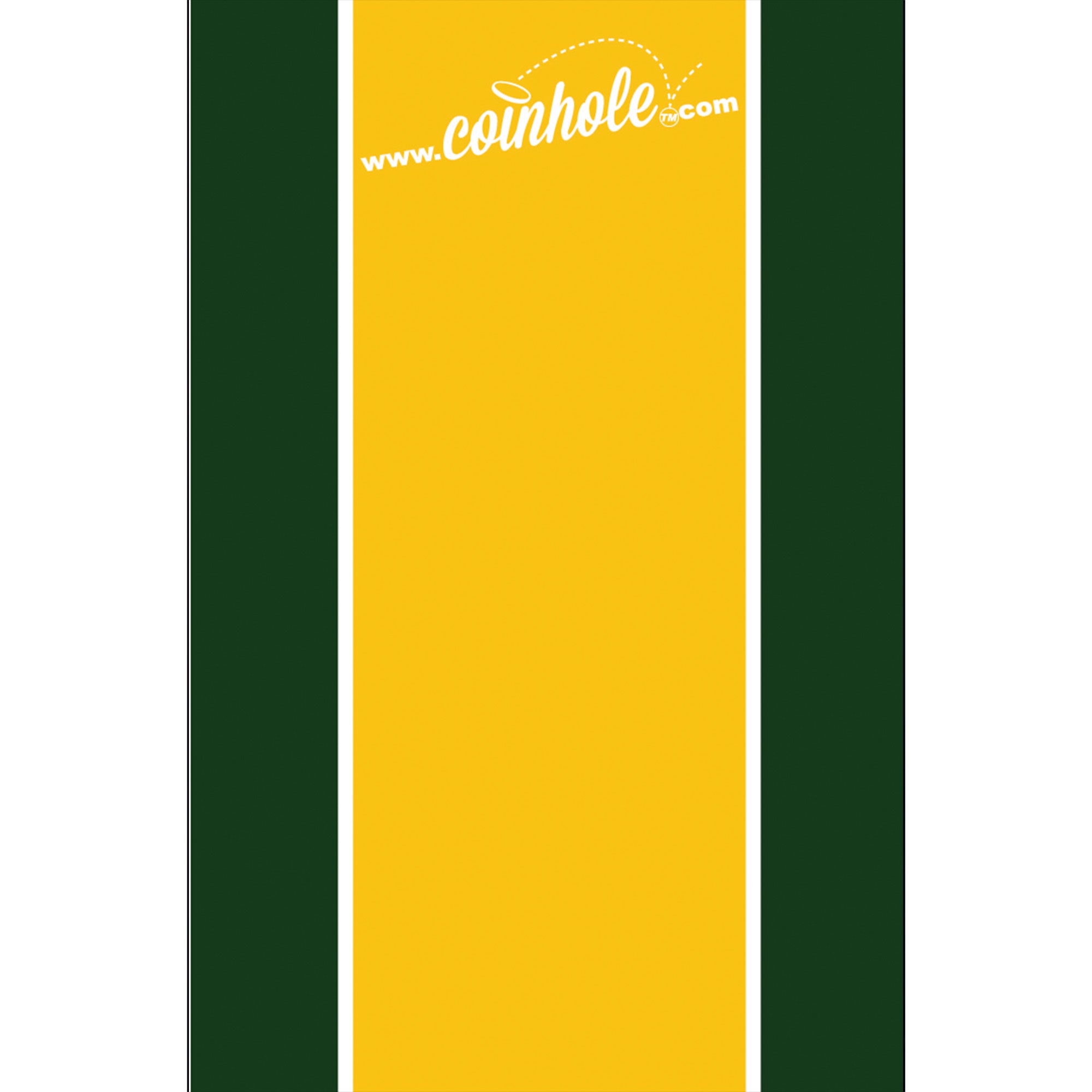 Green and Yellow Stripe Coinhole®