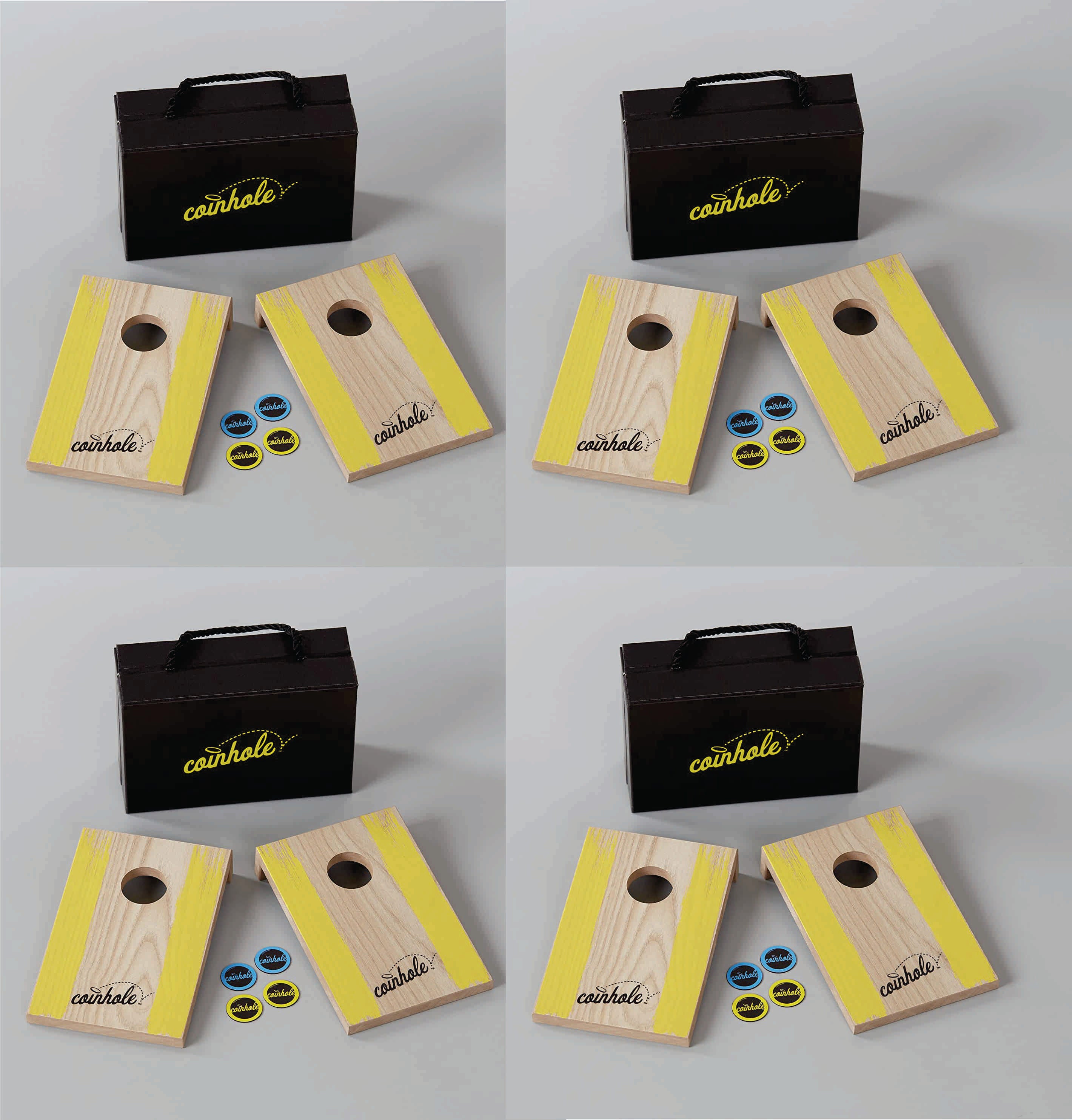 Hasbro Coinhole Game QUAD PACK + Free Shipping