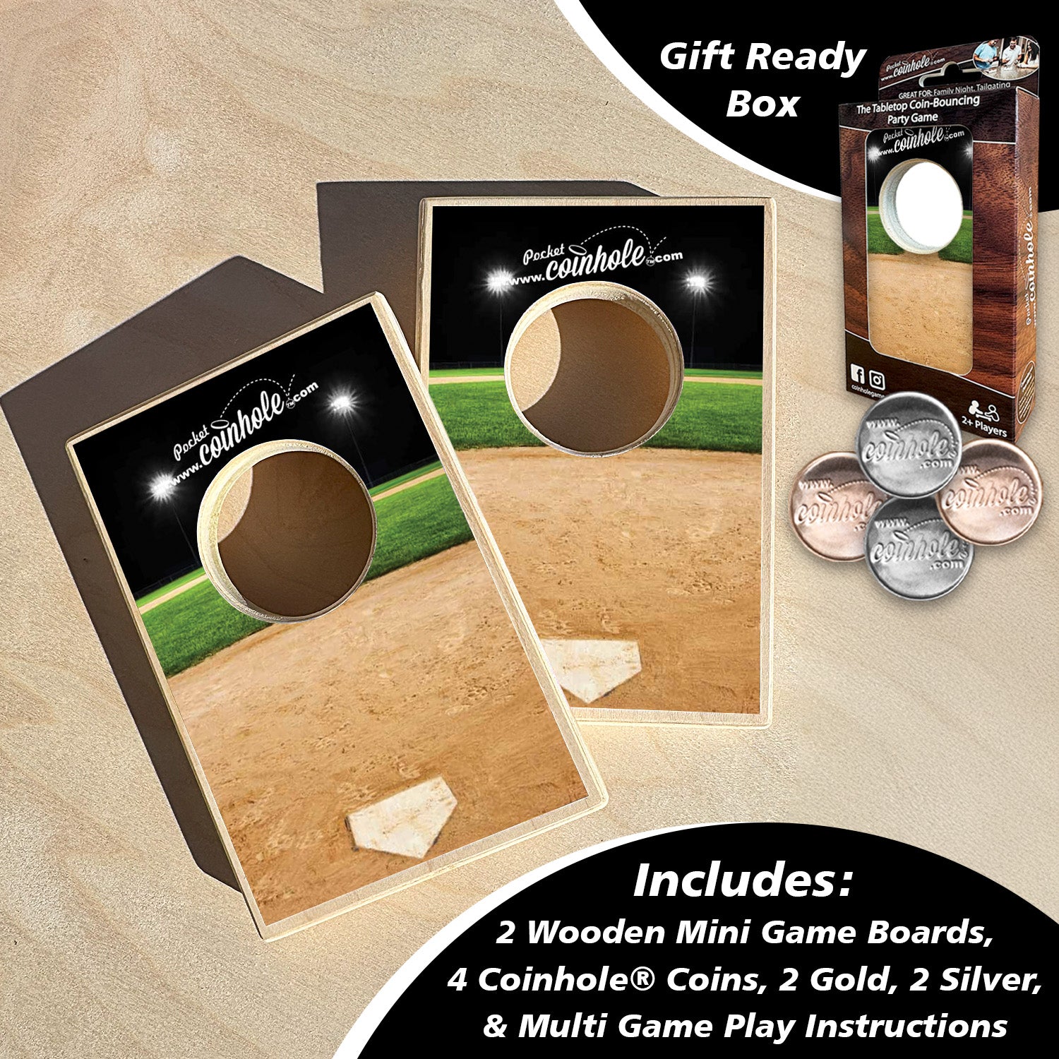 Baseball Coinhole®