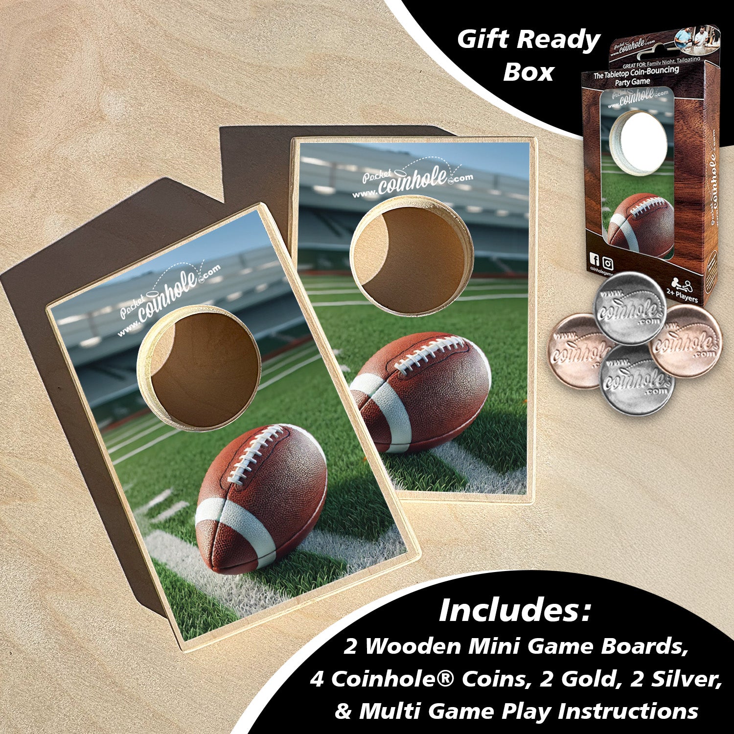Football Coinhole®