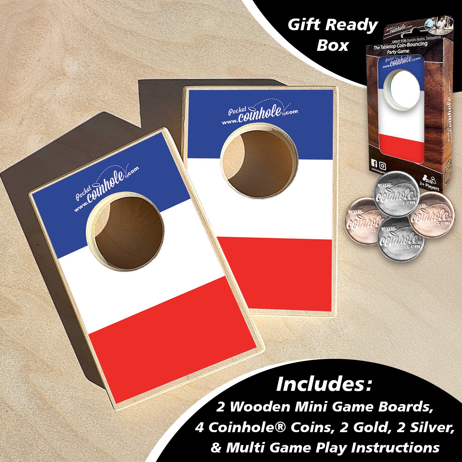 France Flag Coinhole®