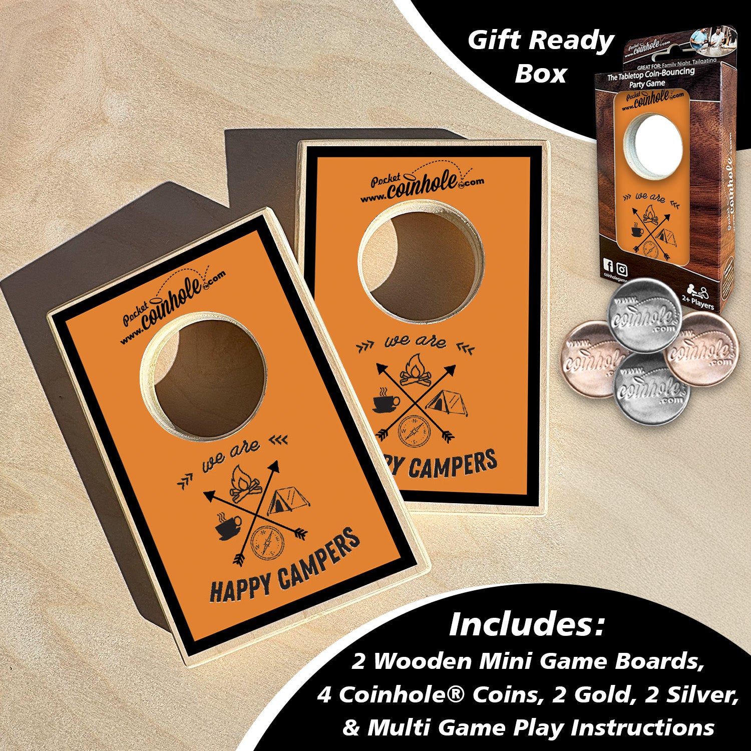 Happy Campers Coinhole®