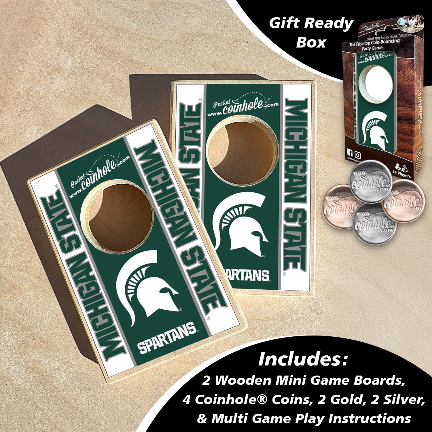Michigan State Spartans Coinhole®