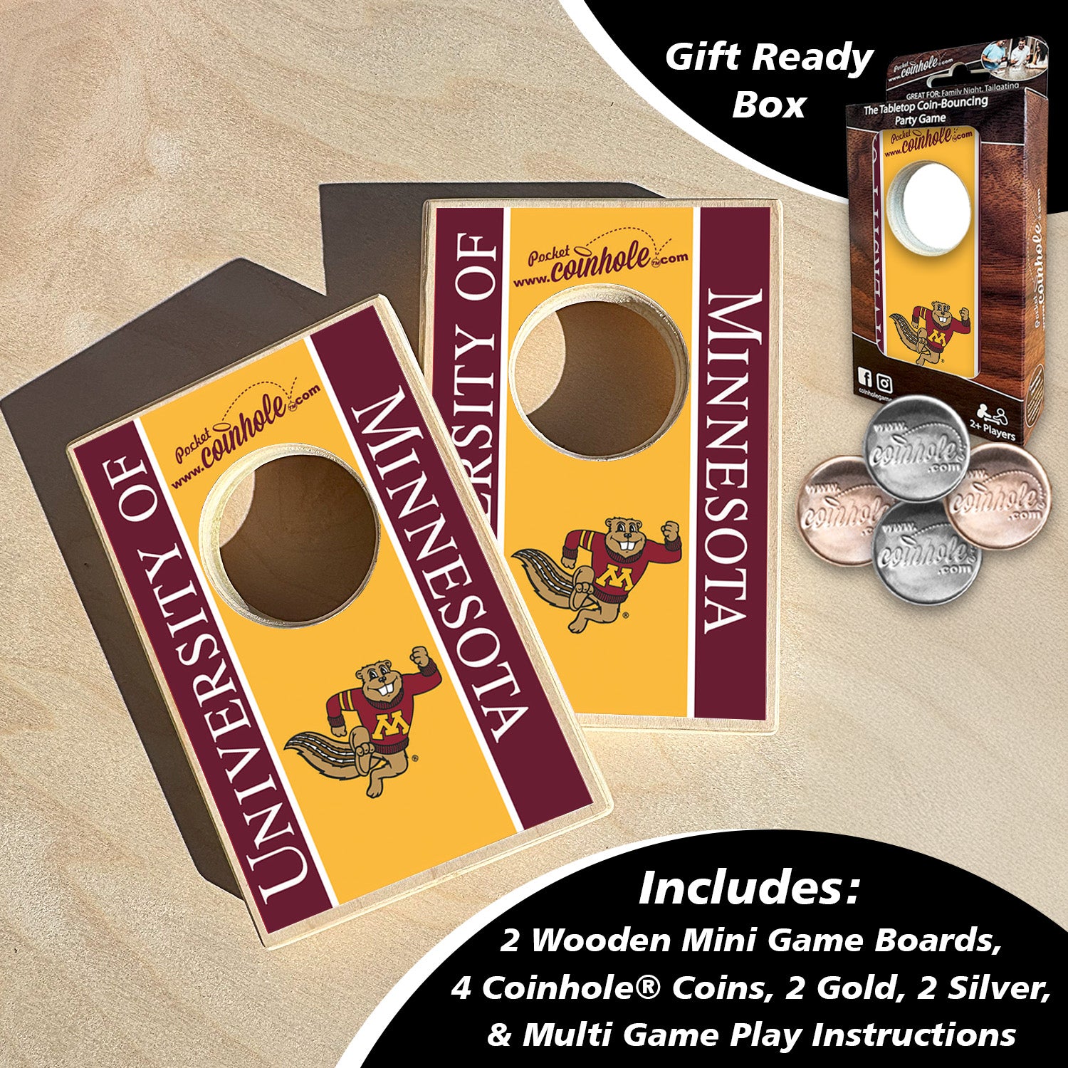 Minnesota Gopher Coinhole®