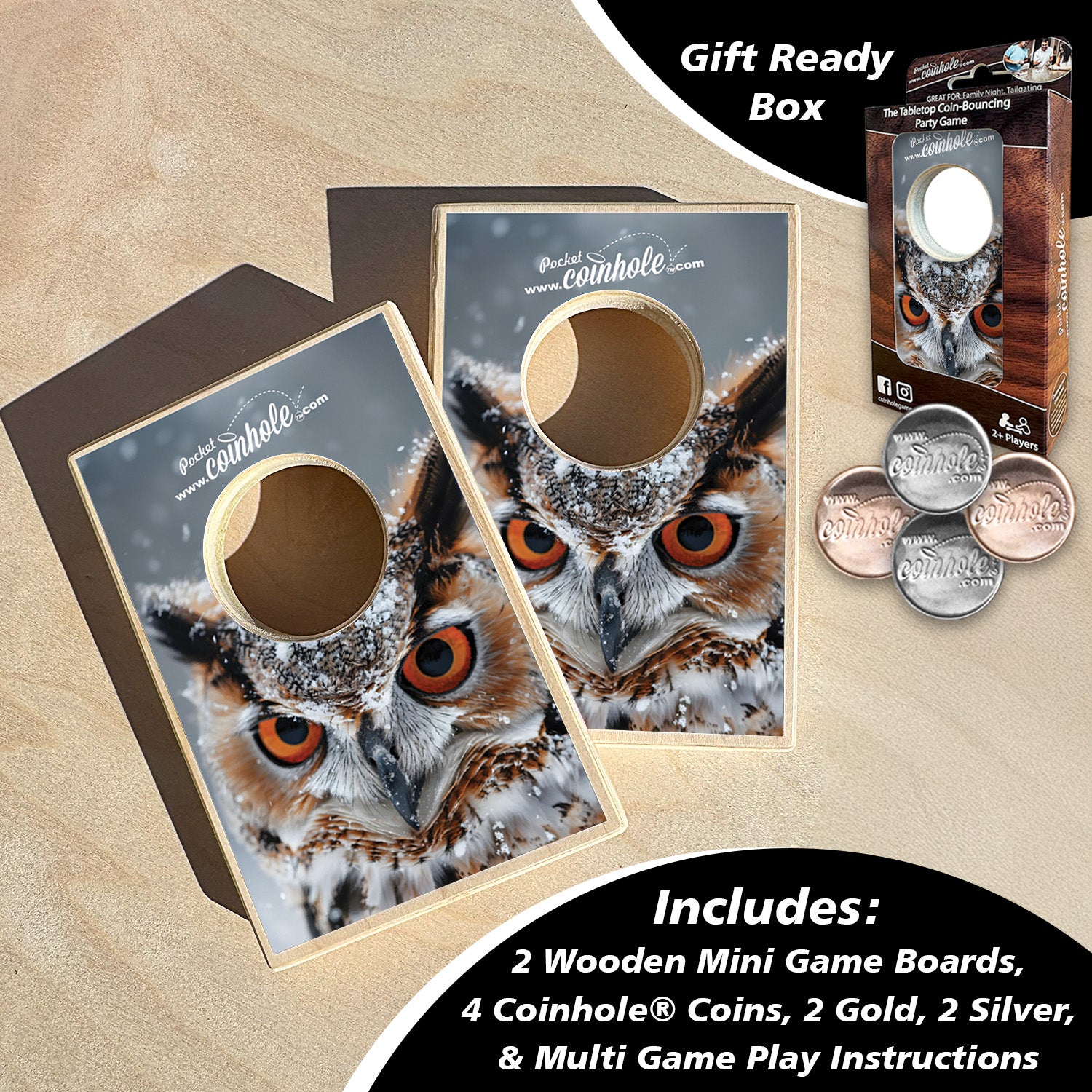 Owl Coinhole®