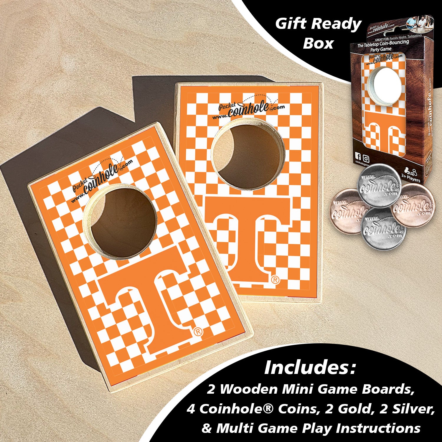 University of Tennessee at Knoxville Coinhole®