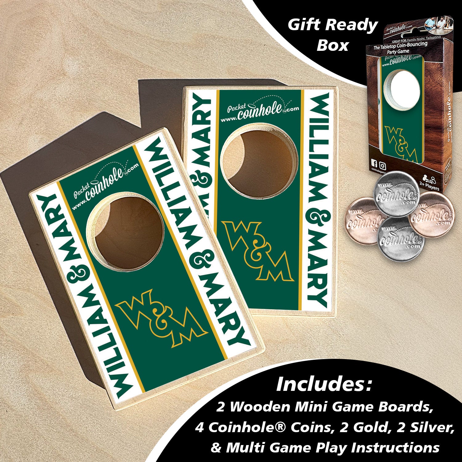 William & Mary Coinhole®