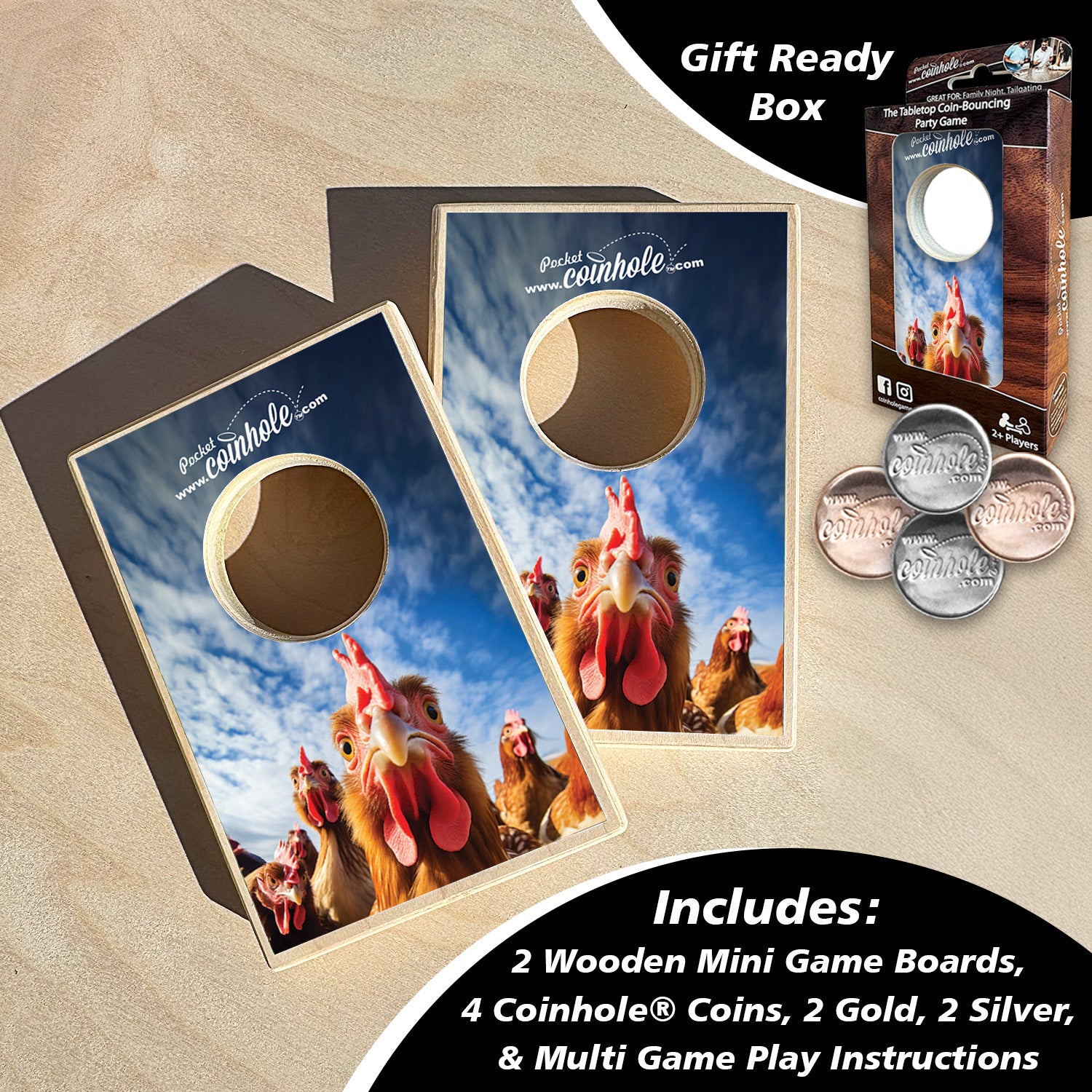 Chickens Coinhole®