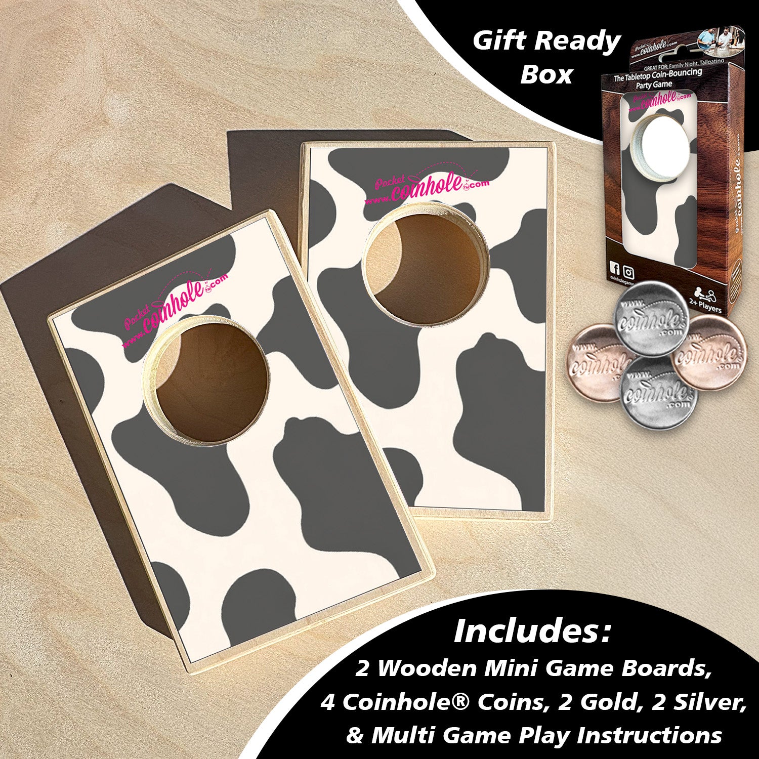 Cow Spots Coinhole®