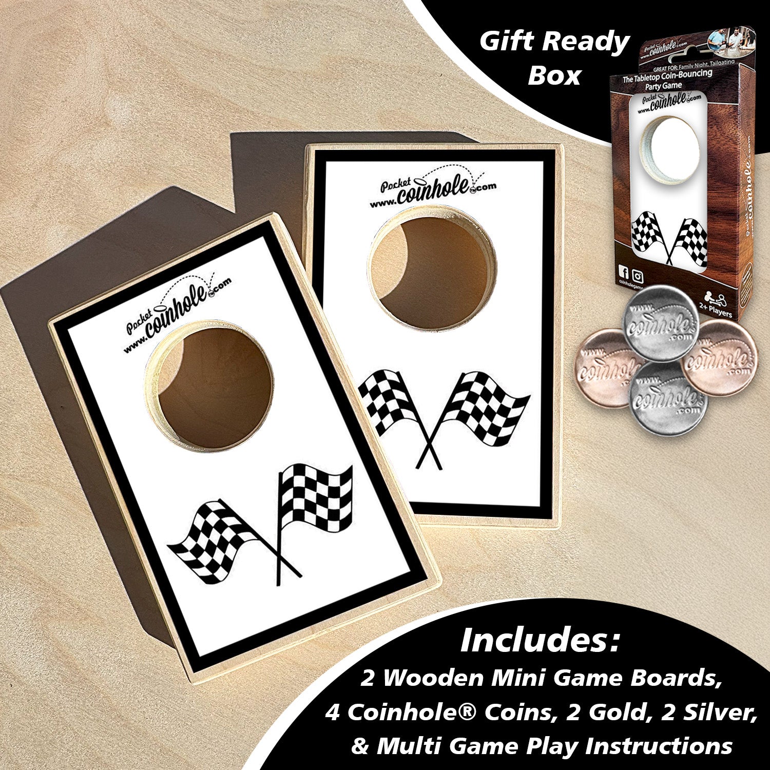 Racing Flag Coinhole®