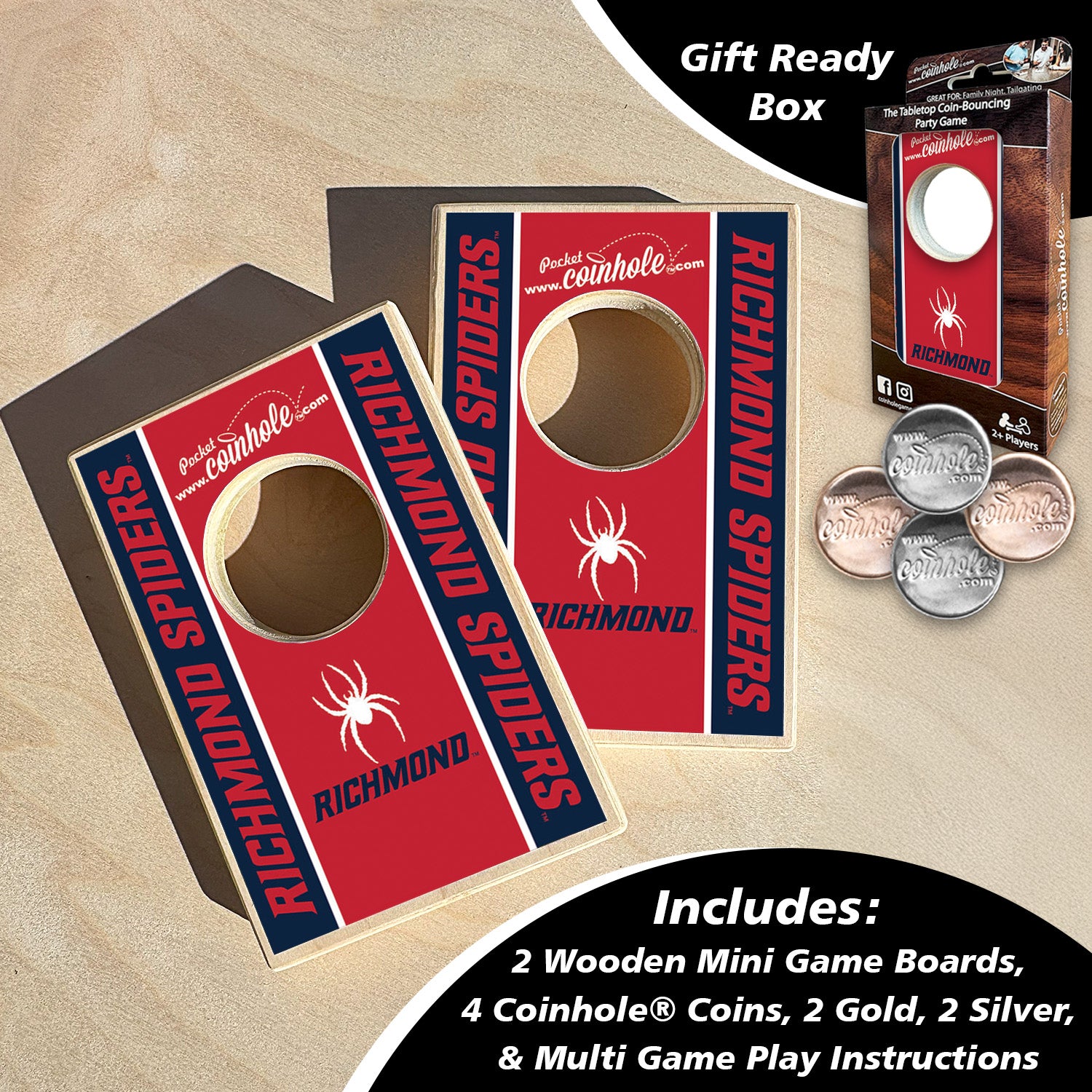 University of Richmond Spiders Coinhole®