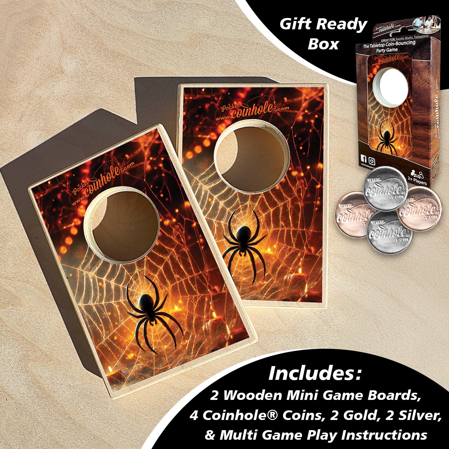 Spider Web Coinhole®
