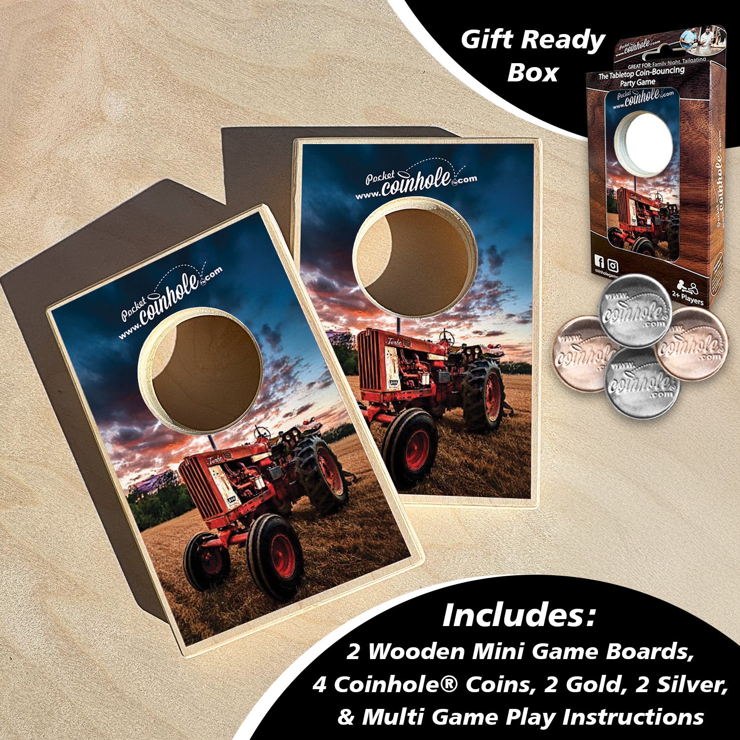 Tractor Coinhole®