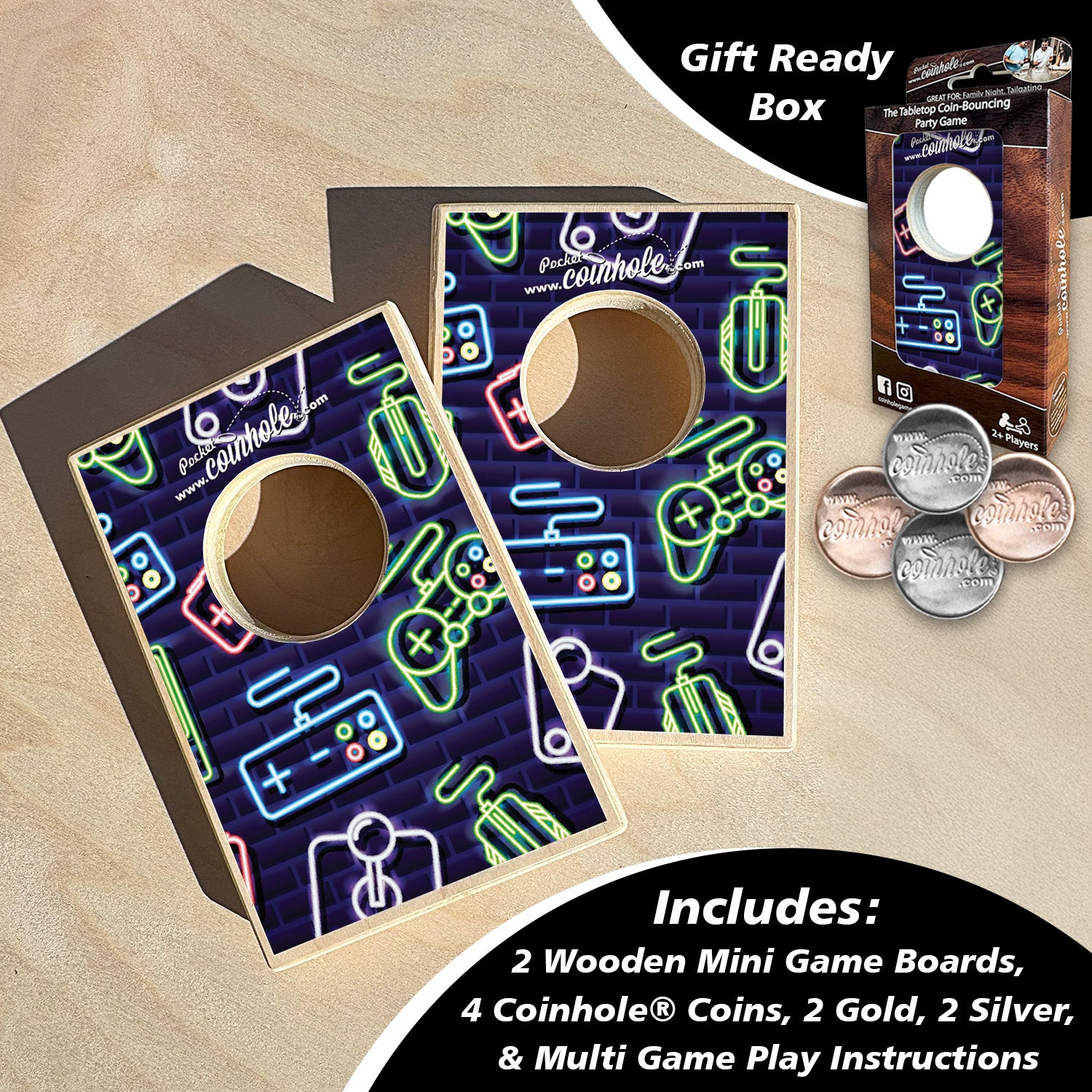Video Games Coinhole®