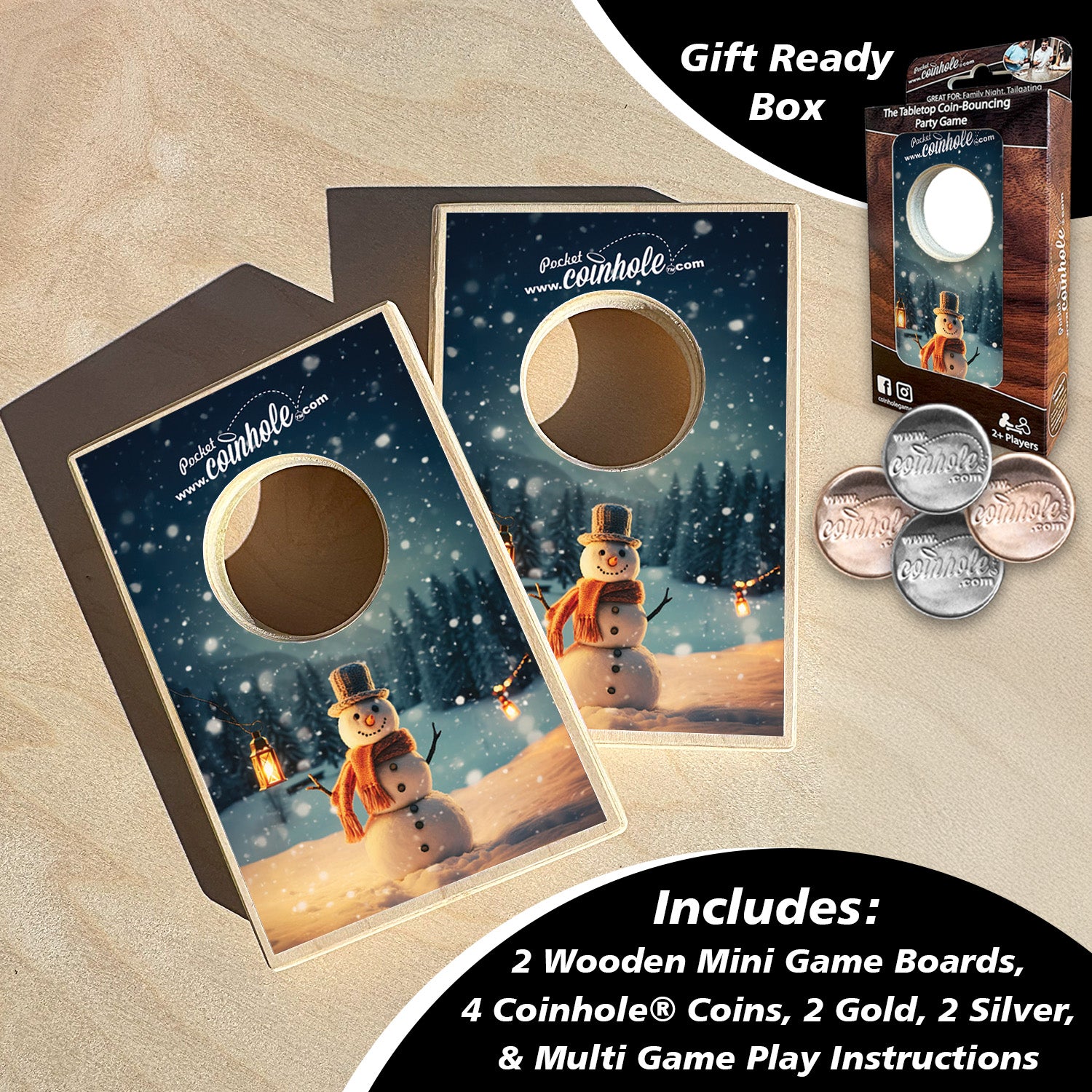 Snowman Coinhole®