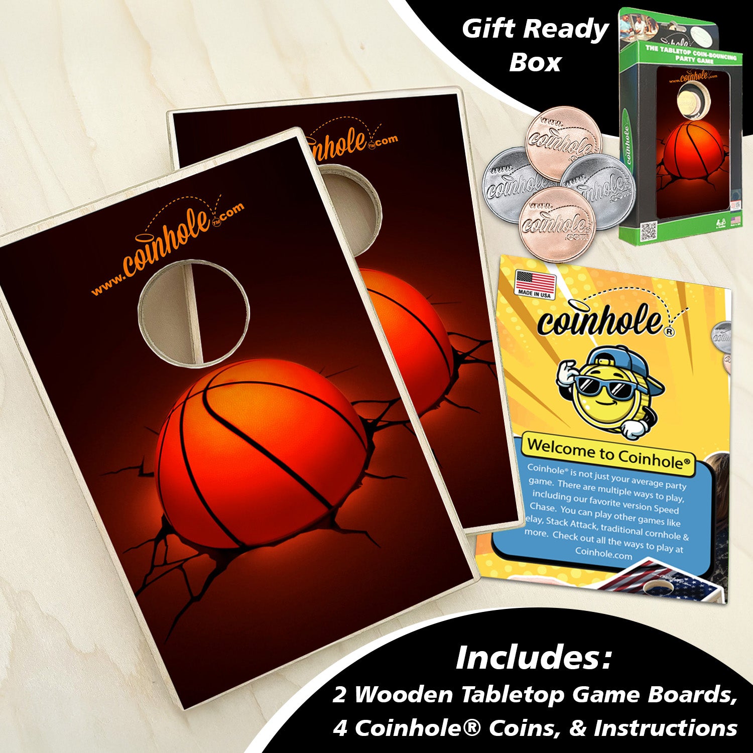 Basketball Coinhole®