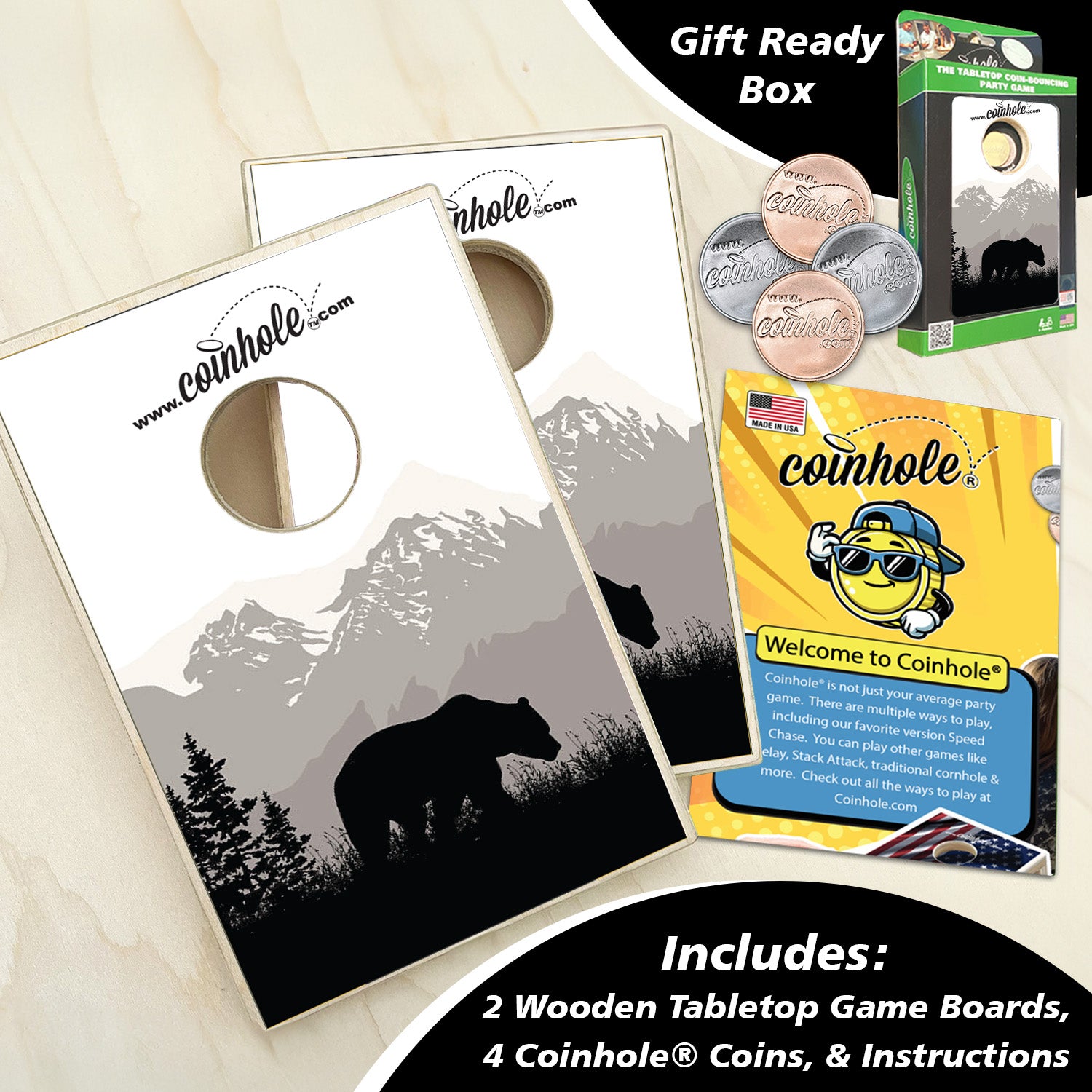 Bear Coinhole®