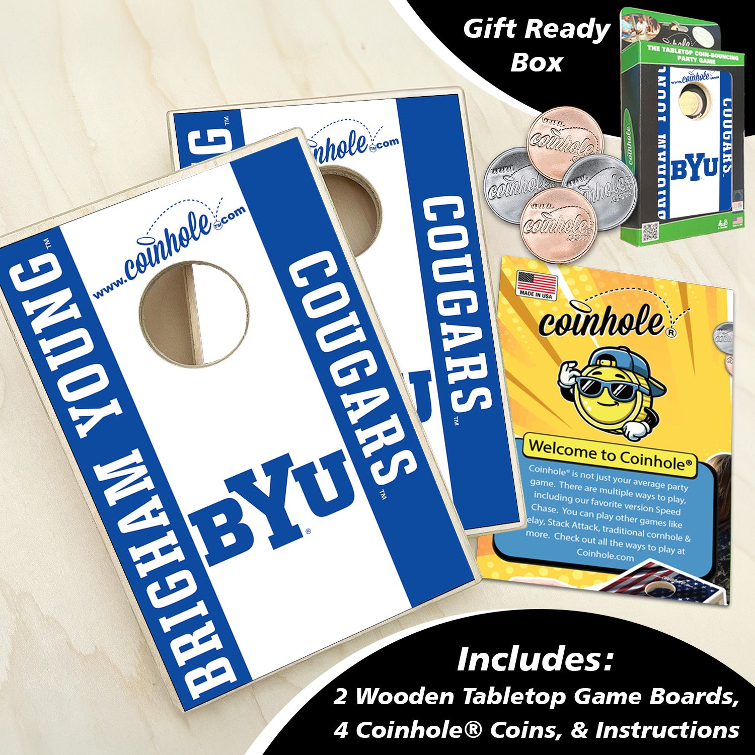 Bringham Young Coinhole®