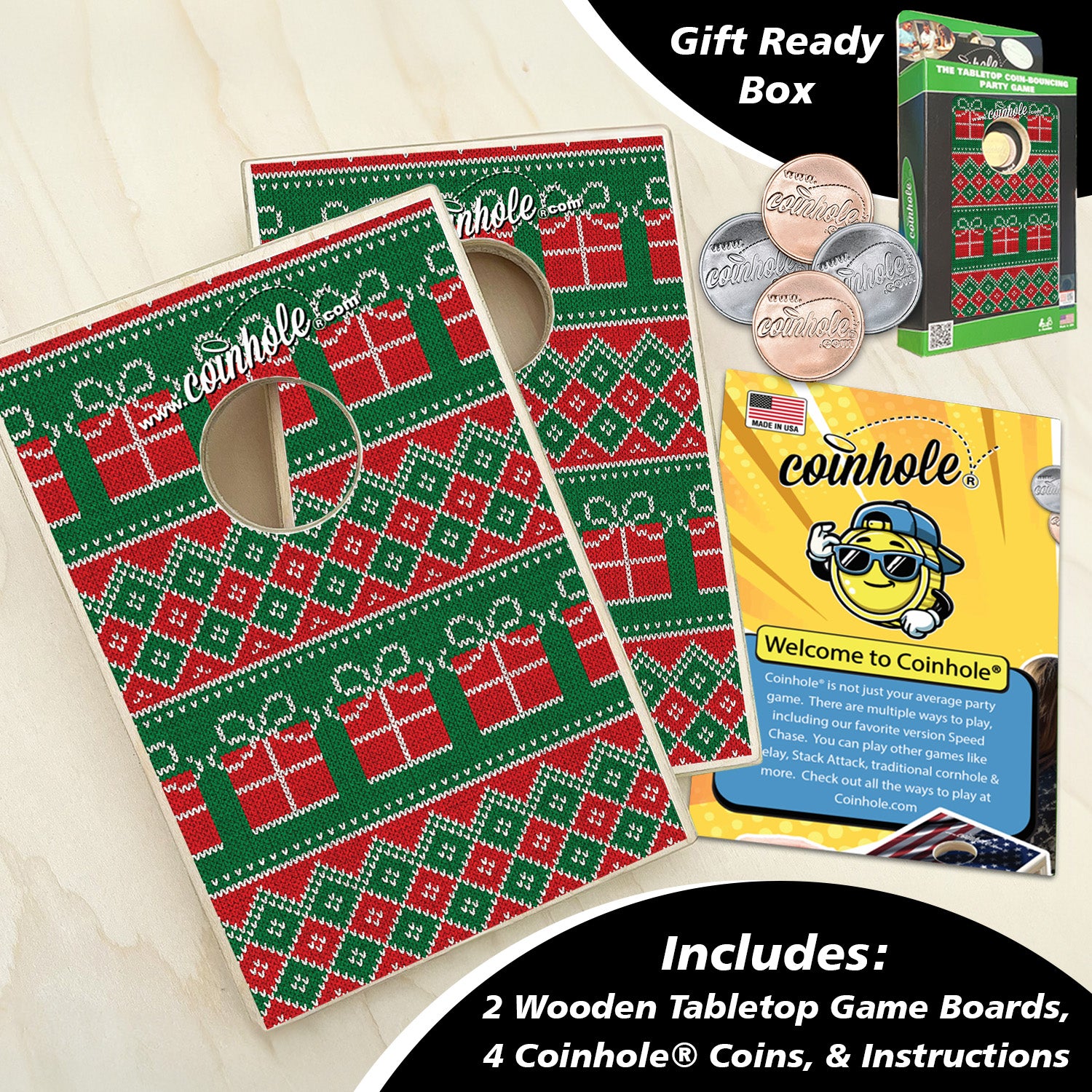 Christmas Sweater Coinhole®