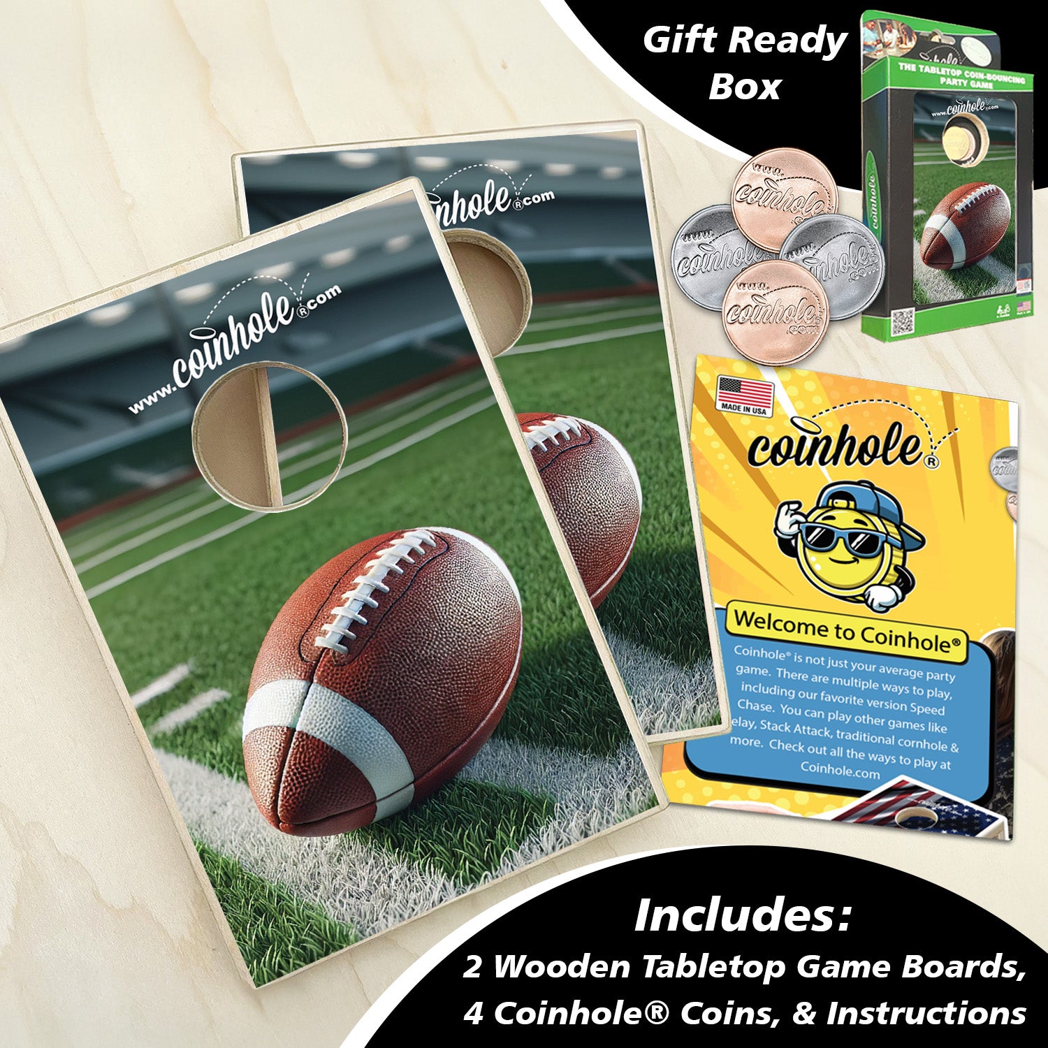 Football Coinhole®