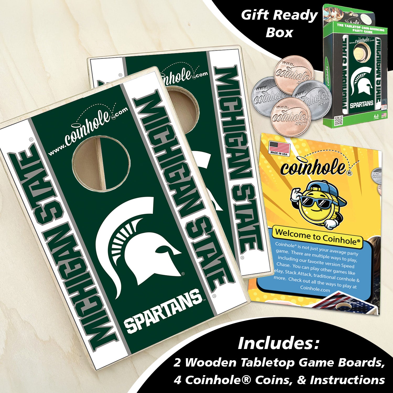 Michigan State Spartans Coinhole®