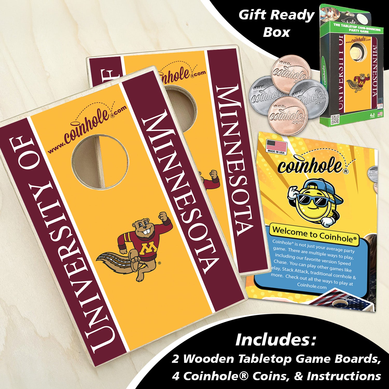 Minnesota Gopher Coinhole®