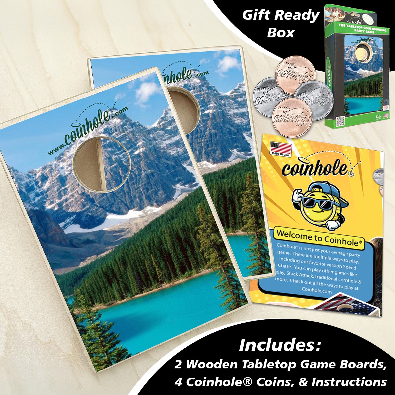 Mountain Scene Coinhole®