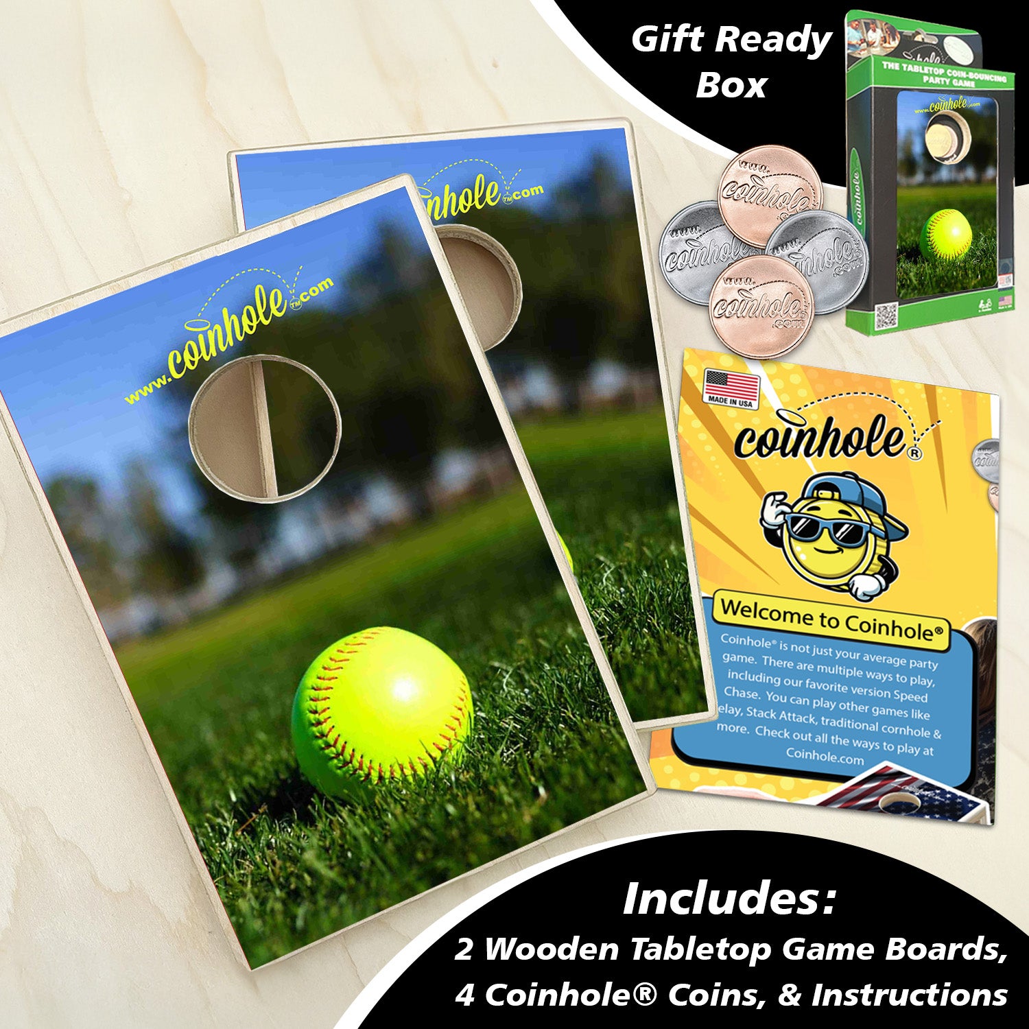 Softball Coinhole®