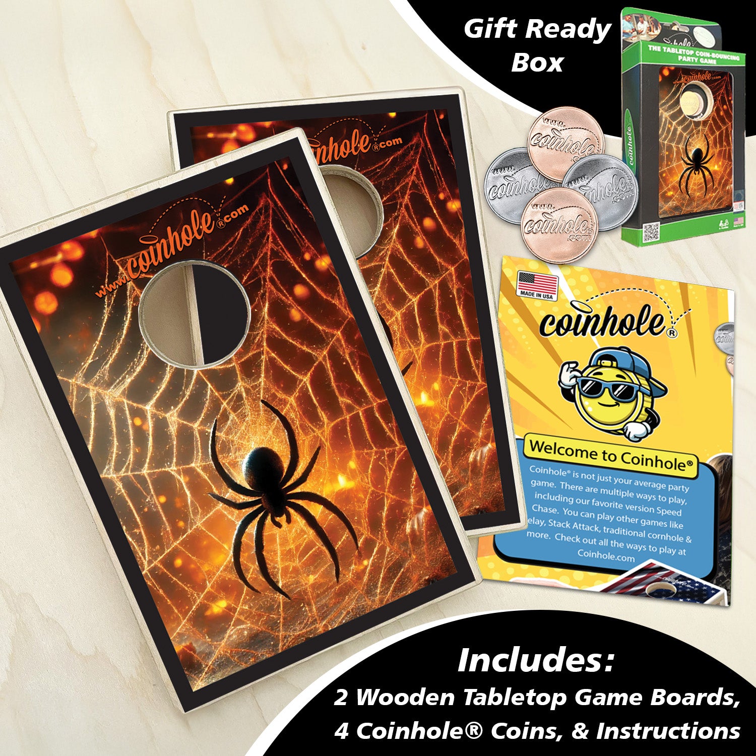 Spider Web Coinhole®