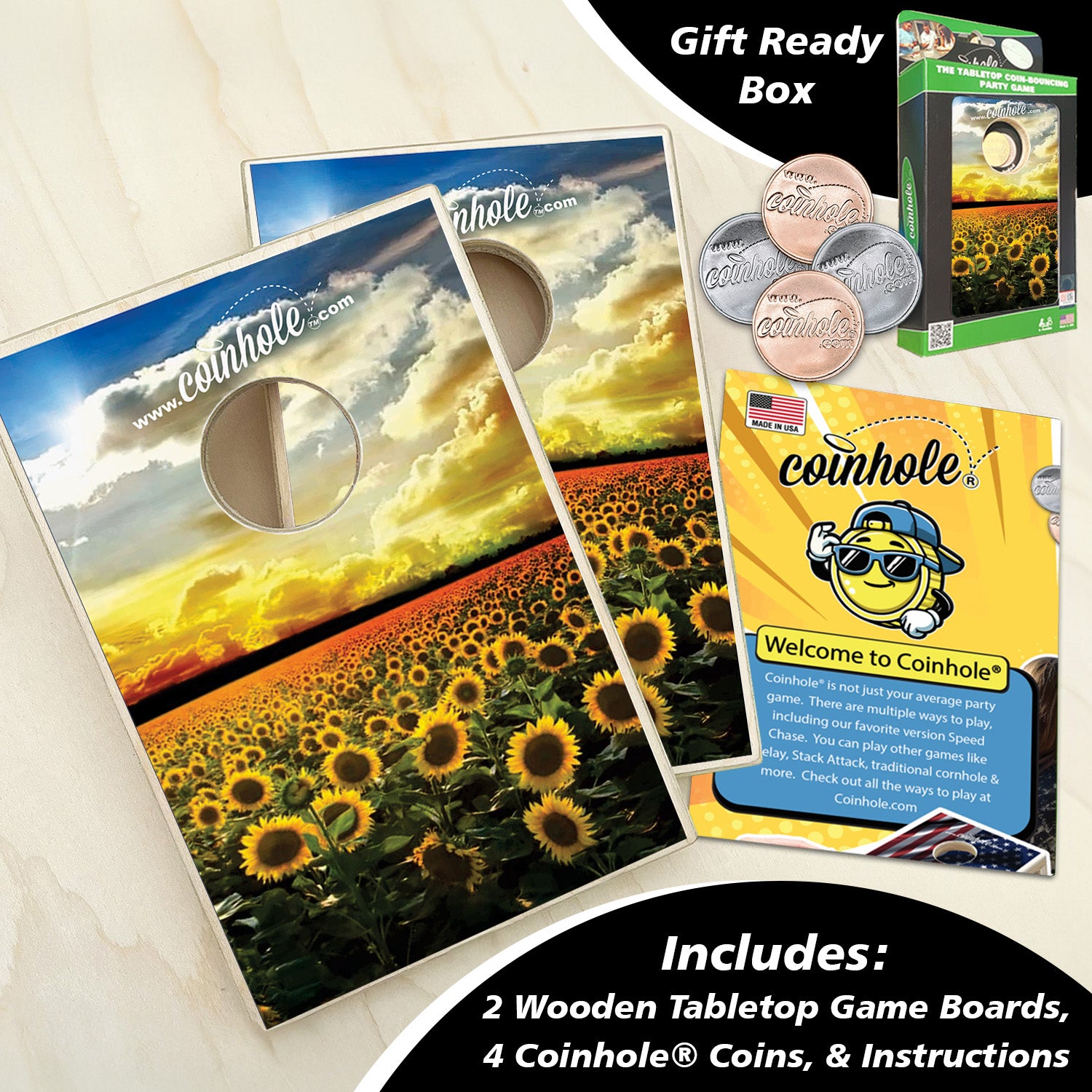 Sunflower Coinhole®