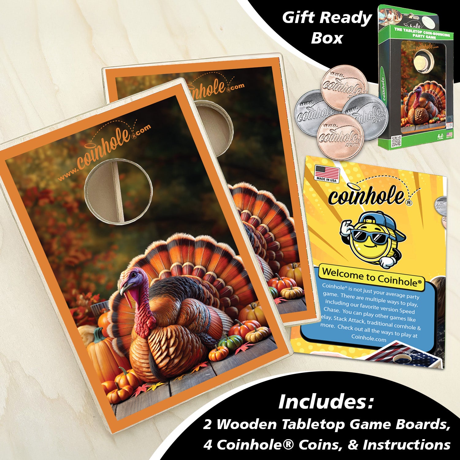 Thanksgiving Coinhole®