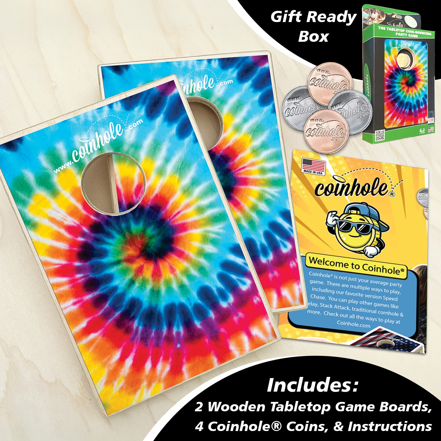 Tie-Dye Coinhole®