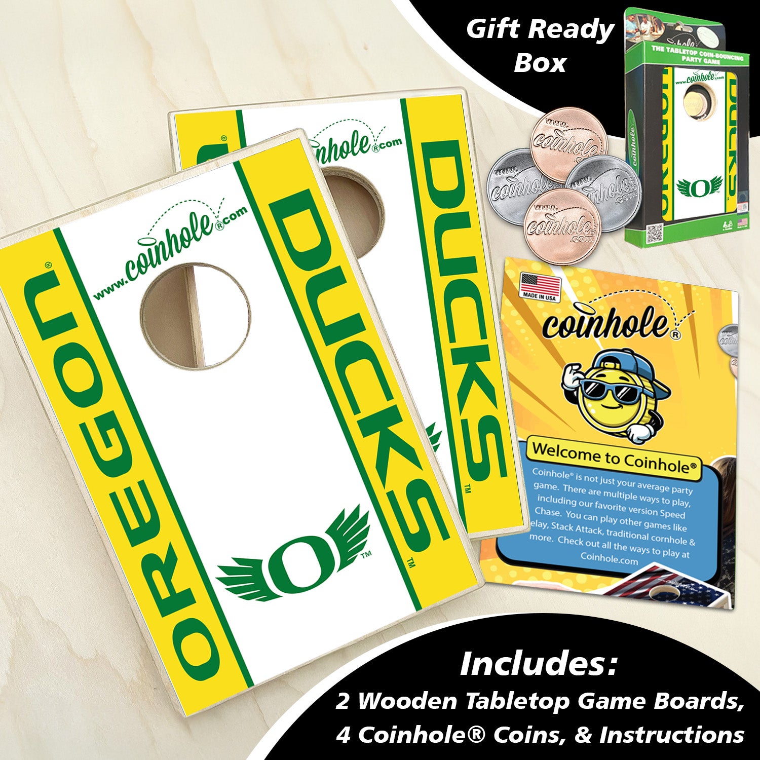 University of Oregon Ducks Coinhole®