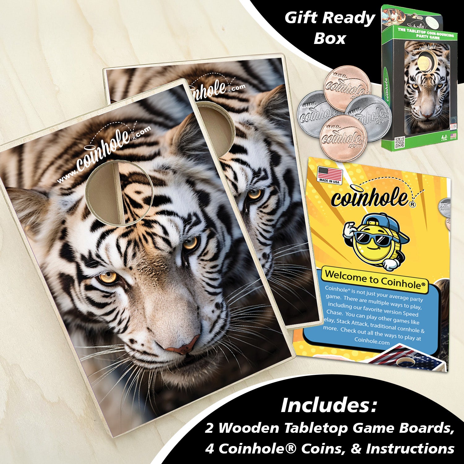 Tiger Coinhole®