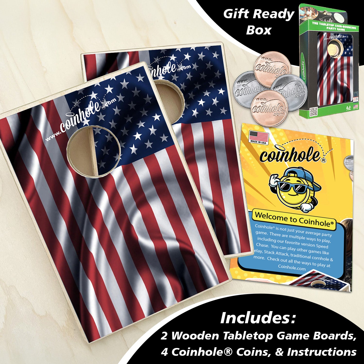 American Flag Coinhole®