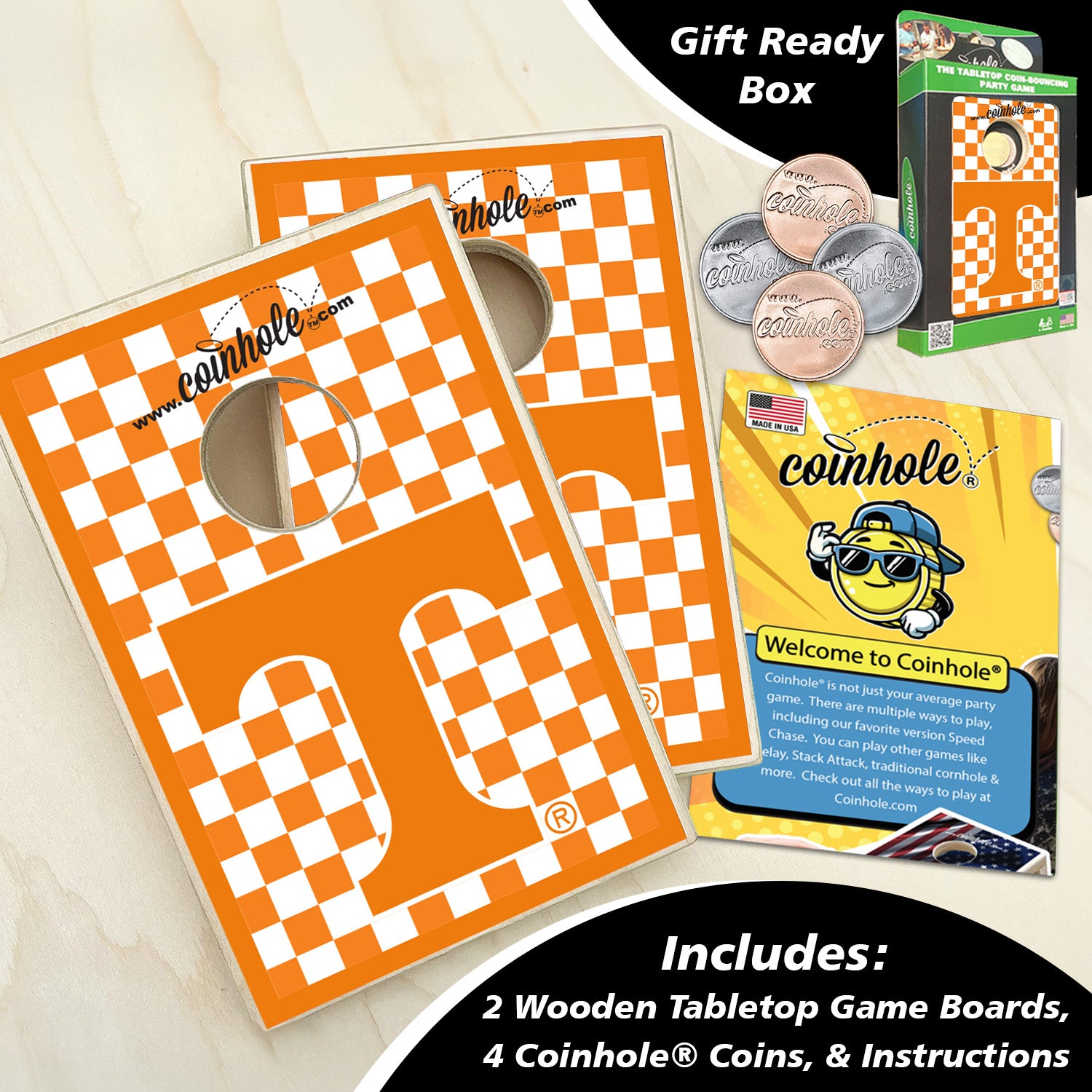 University of Tennessee at Knoxville Coinhole®