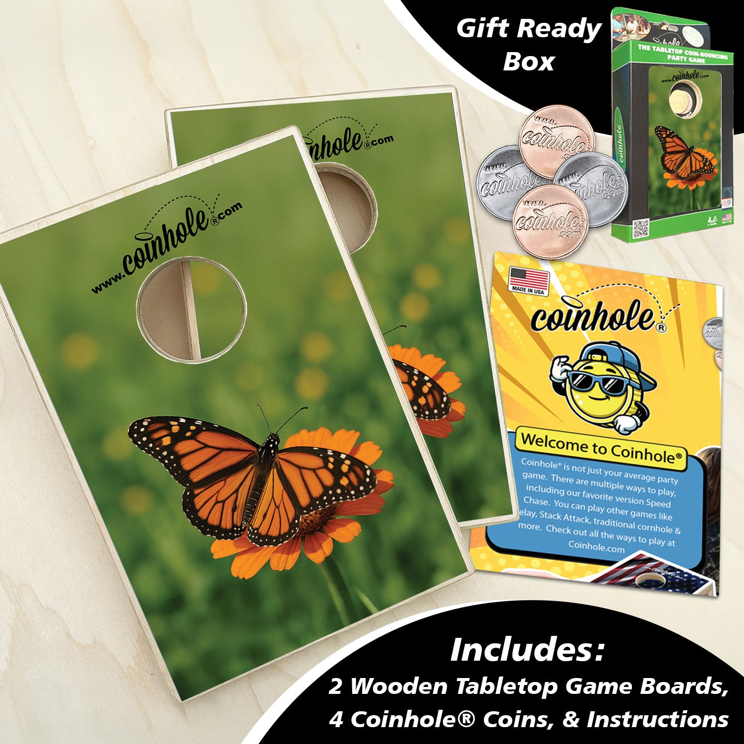 Butterfly Coinhole®
