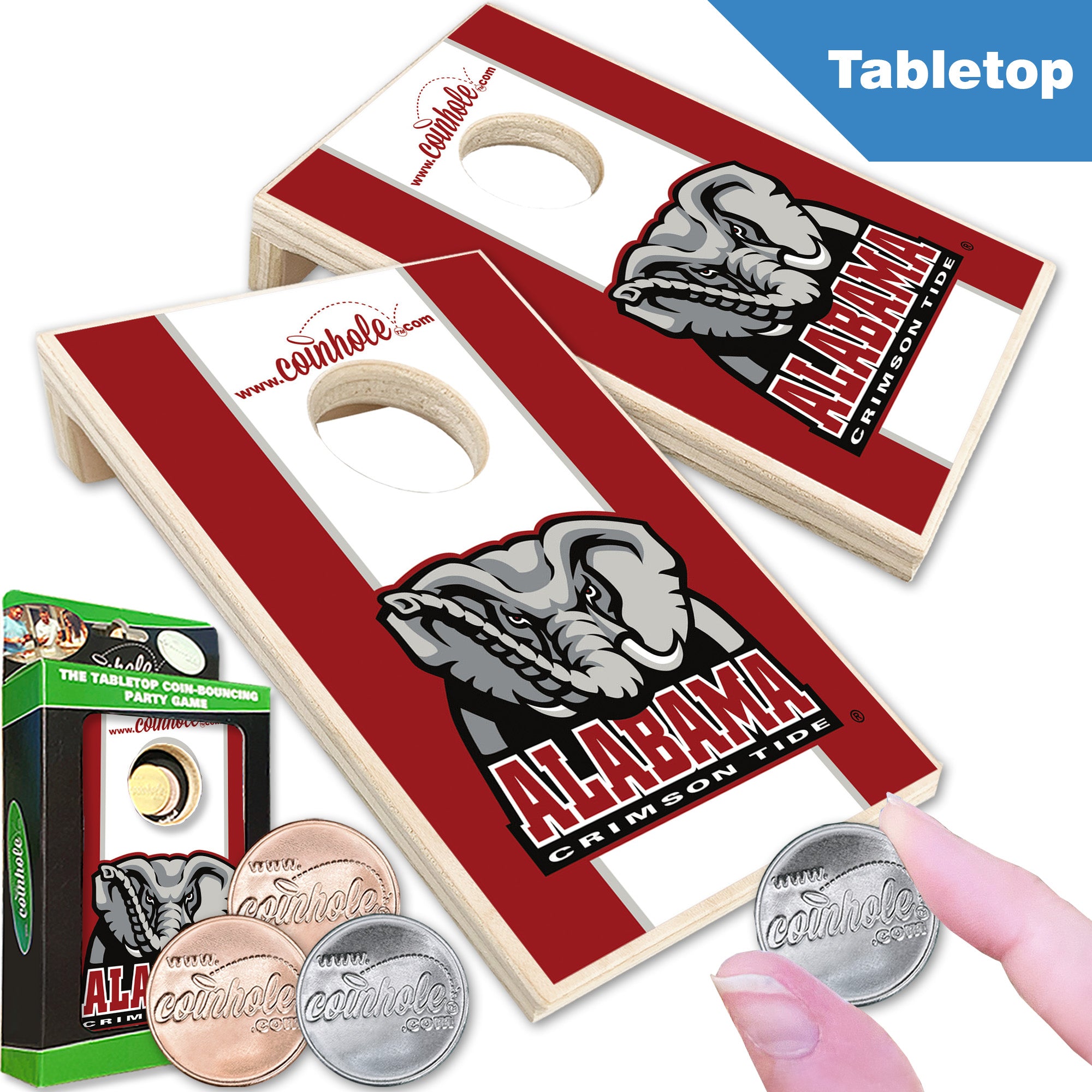 Alabama Crimson Tide Mascot Coinhole®