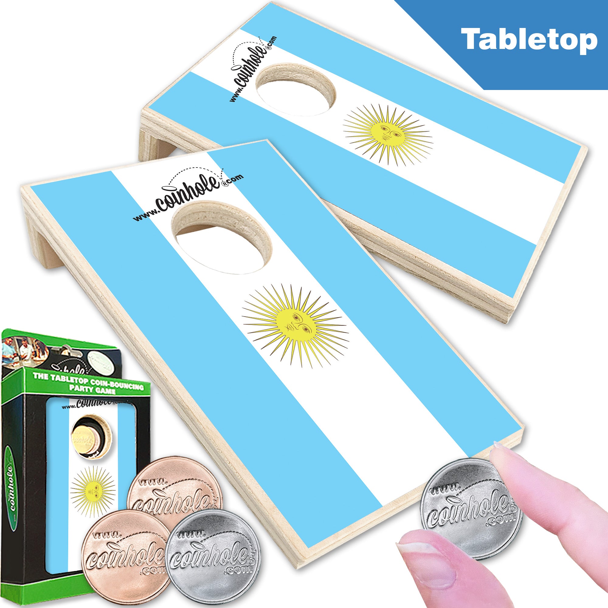 Argentina Flag Coinhole®