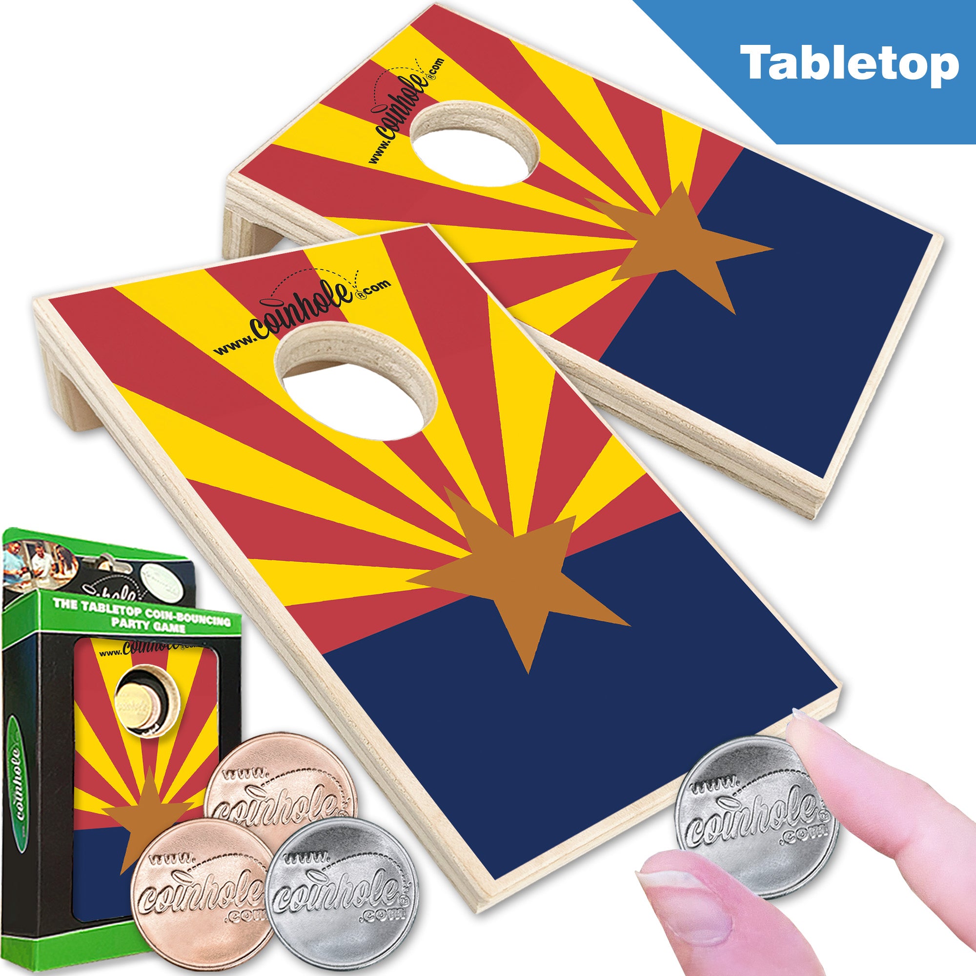 Arizona State Flag Coinhole®