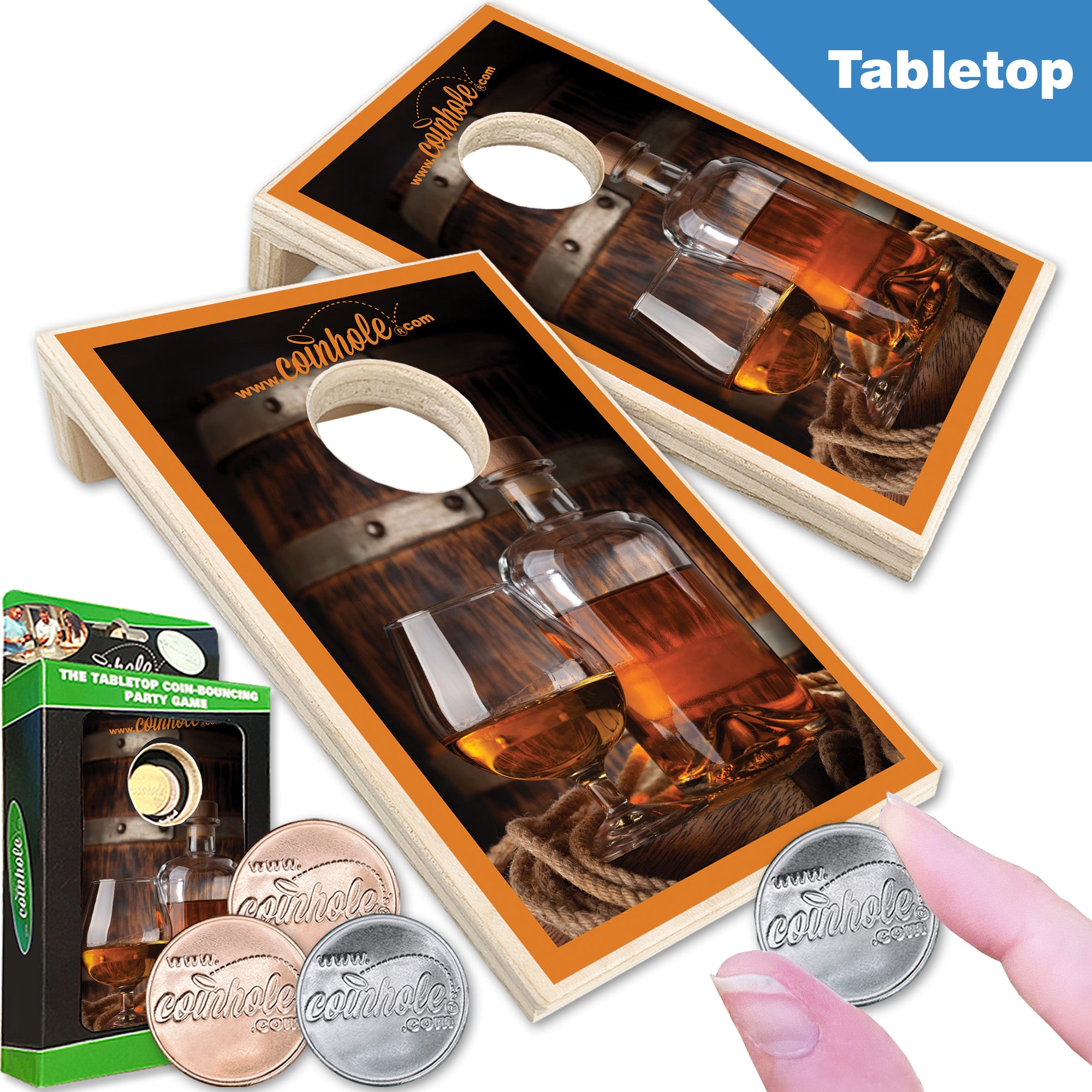 Bourbon/Whiskey Drinker Coinhole®