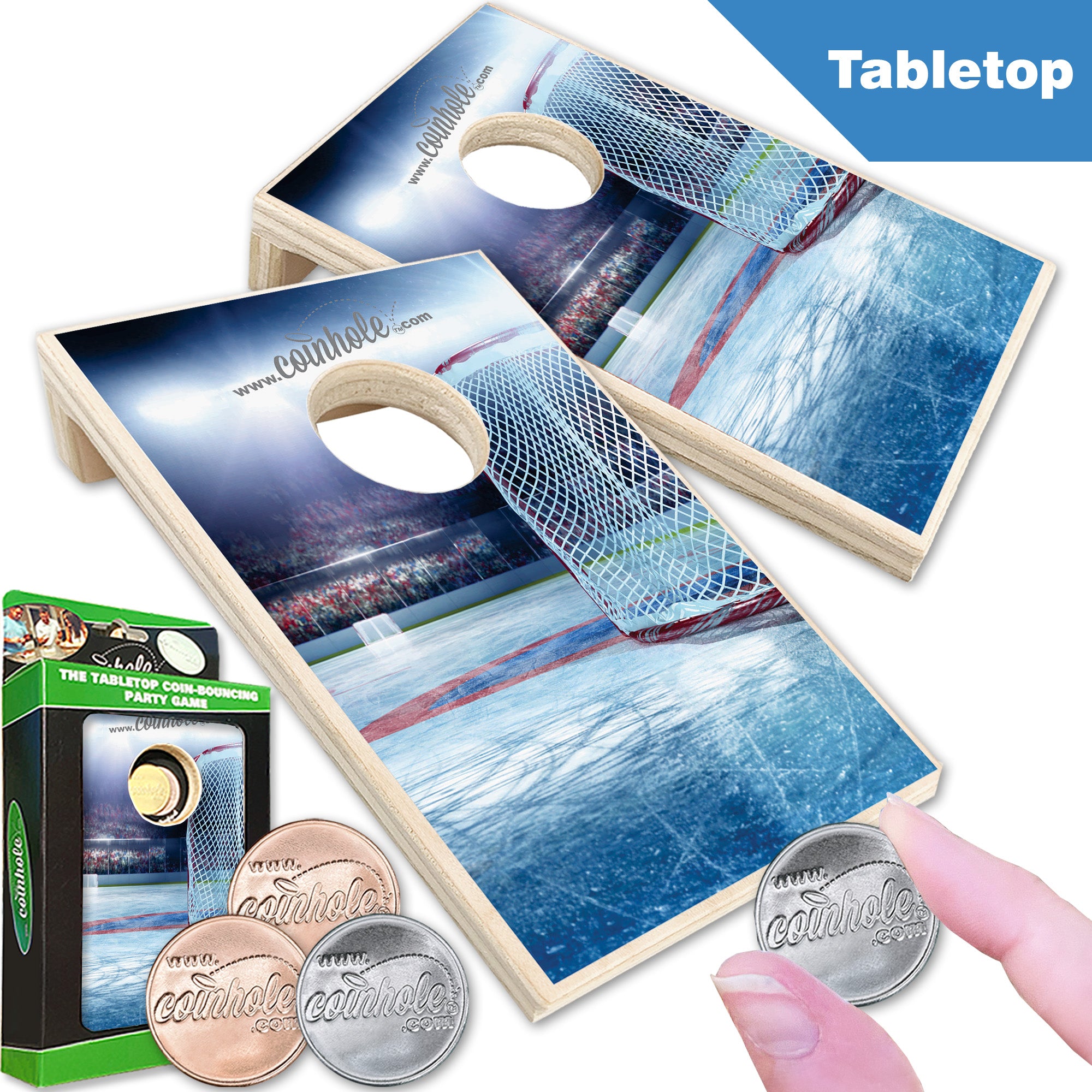 Ice Hockey Coinhole ®